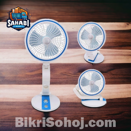 LR Rechargeable Fan with Light